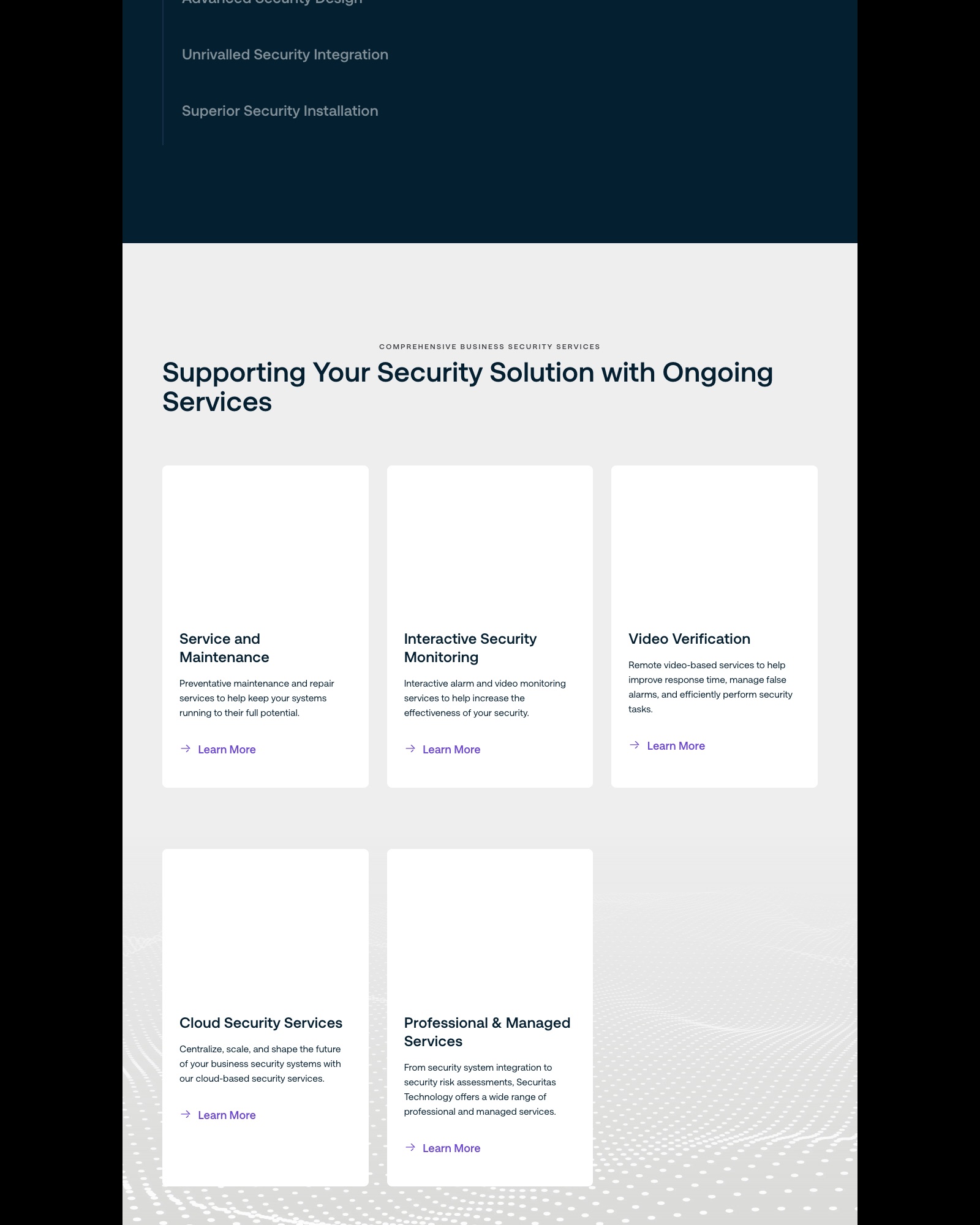 Securitas Technology Canada homepage